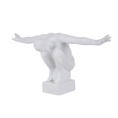 Aatwik Resin Figurine Sports Flying Spur Showpiece for Gifting and Home Decor