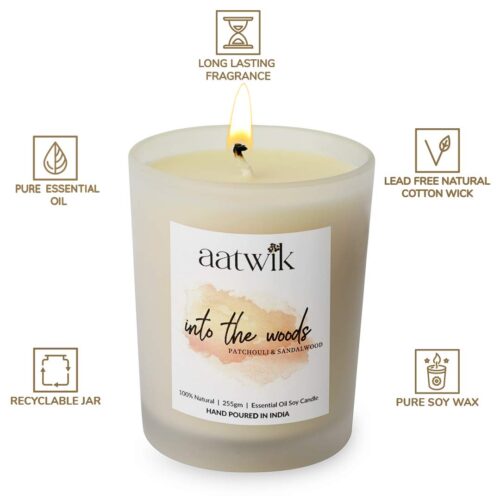 Aatwik Into The Woods Aroma Soy Wax Candle