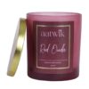 atwik Red Oudh Scented Soy Wax Candle with Upto 70 Hr